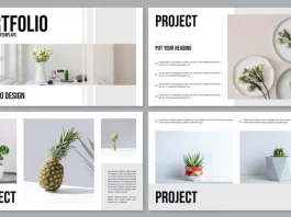 Adobe InDesign Portfolio Presentation Template by PixWork