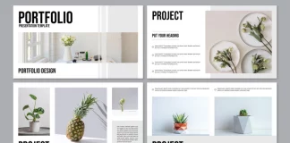 Adobe InDesign Portfolio Presentation Template by PixWork