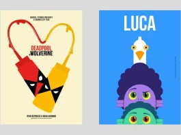 Alternative minimalist posters for films and series by Bruno Alves Lima Carvalho