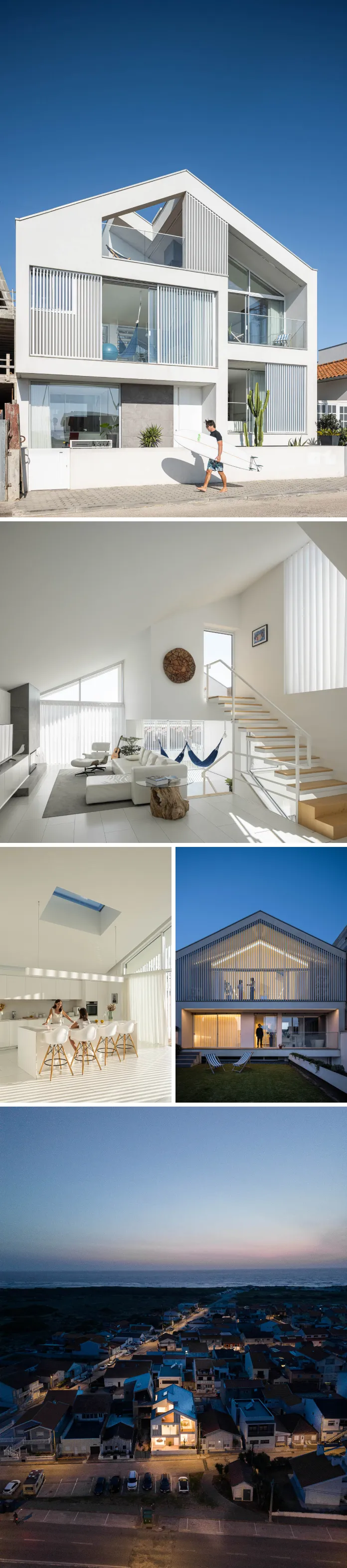An architect's home with a passion for surfing
