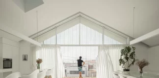 An architect's home with a passion for surfing