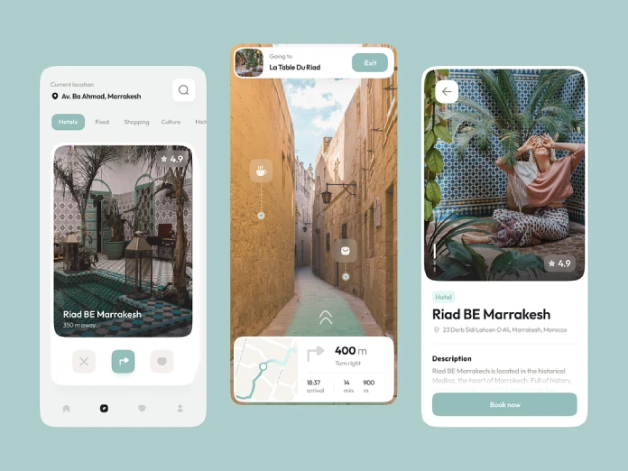AR Navigation App by Fireart Studio