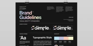 Brand Guidelines Poster Template by BrandPacks for Adobe InDesign