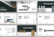 Brand Guidelines Presentation Template by BrandPacks for Adobe InDesign