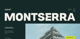 Cora Montserra font family by Casloop Studio