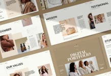 Designer Portfolio Template by GraphicArtist for Adobe InDesign