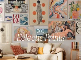 Download 300 Eclectic Prints of Artistic Illustrations by Nat Purple