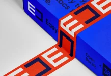 Easy Copy visual identity design by Palantis