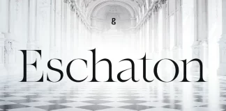 Eschaton font family by Paulo Goode