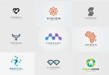 Flat Vector Logo Design Templates by Adobe Stock contributor Jerry