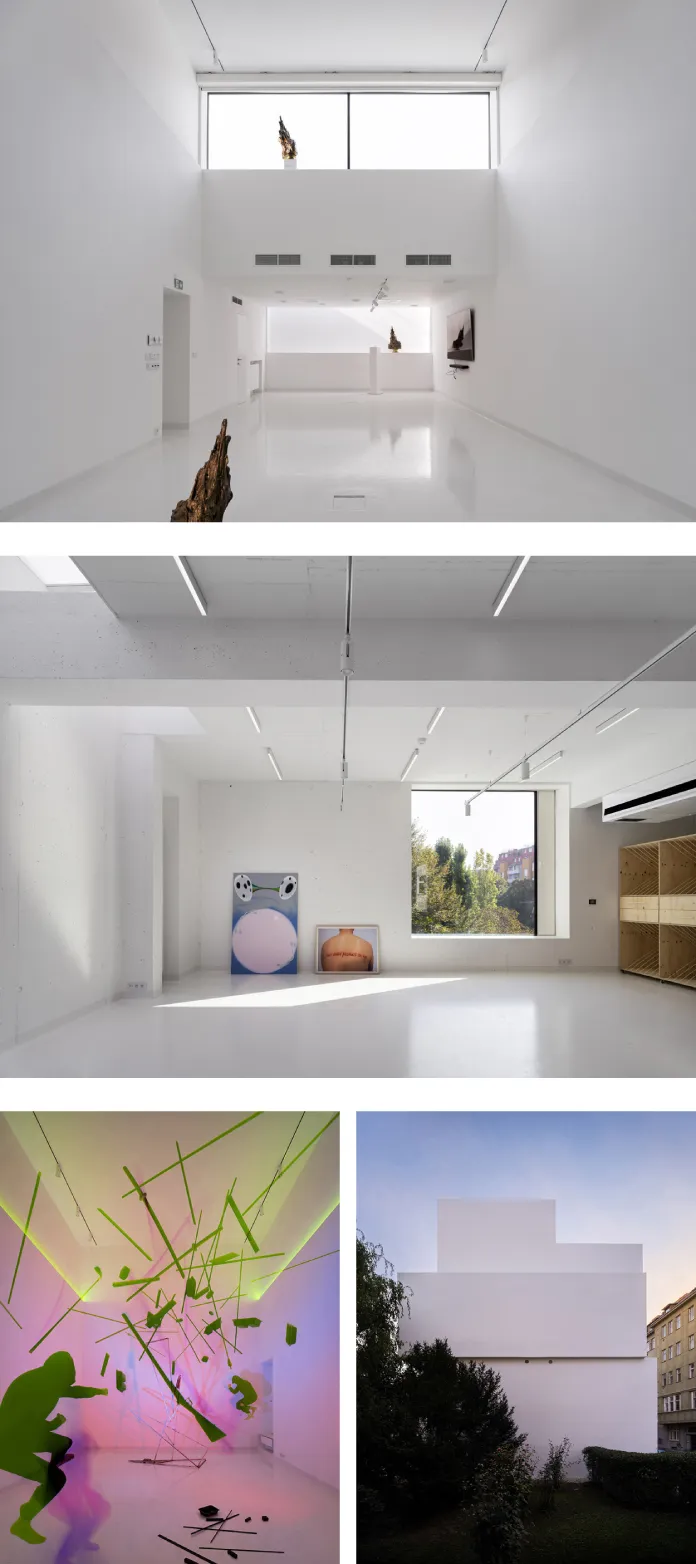 Gallery-style art studios by dílna