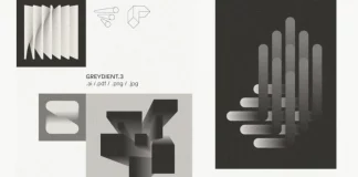 Greydient 3 Graphics by Kloroform