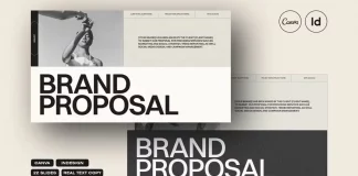 HAUS Brand Proposal Template by Studio Standard