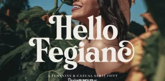 Hello Fegianc - Feminine Font from Font Bundles