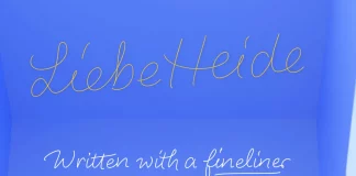 LiebeHeide Fineliner Font Family by Ulrike Rausch of LiebeFonts