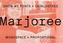 Marjoree Font Family by Catalogtree and Show Me Fonts