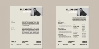 Modern Resume and Cover Letter Template - Stand Out with a Professional Design