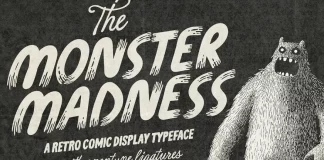 Monster Madness Font by Nicky Laatz