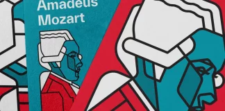 Mozart Symphony promotional items - self initiated project by Bart De Keyzer