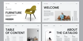 Product Catalog Presentation Template for Adobe InDesign