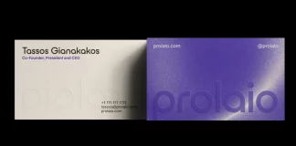 Prolaio brand identity by The Collected Works