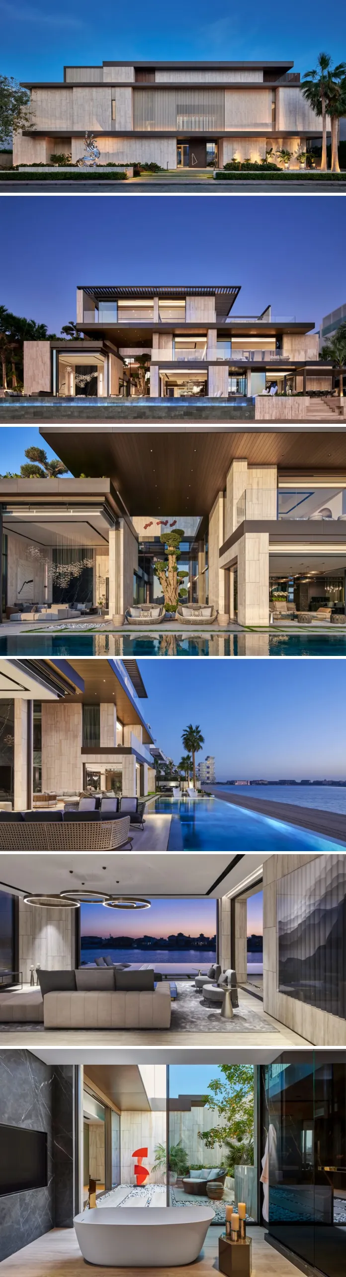 SAOTA designs Dubai villa on Frond G