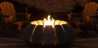 Sunflower Fire Pit by SHIFT Studio