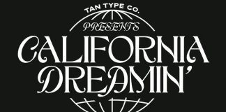 TAN CALIFORNIA Font by TanType