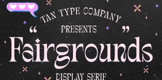 TAN Fairgrounds font by TanType